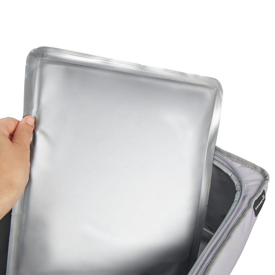 image 1 of Keeeper Foldable Shopping Organiser Bag 40 Litre - Grey Grey
