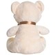 image 2 of Mumbles Velvet Bear Plush Toy - Cream - 30cm