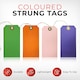 image 2 of Box of 1000 White Strung Tags 120mm x 60mm