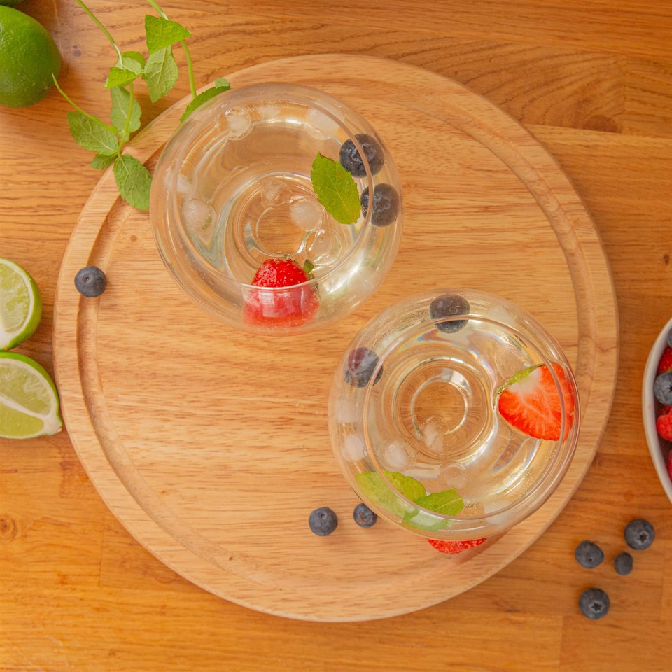 image 1 of Rink Drink Short Stem Gin Glasses - 525ml - Pack of 6