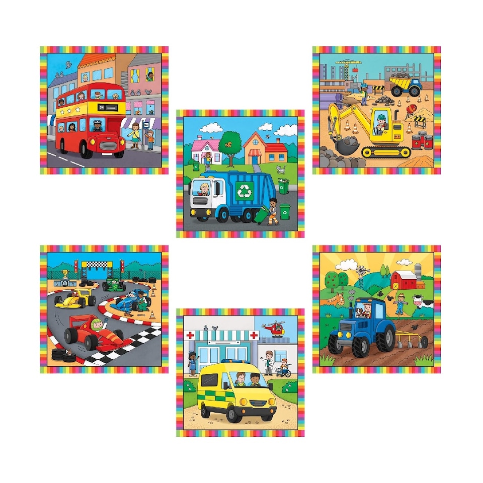 image 1 of Galt Water Magic Baby Vehicles Mess Free Colouring Book