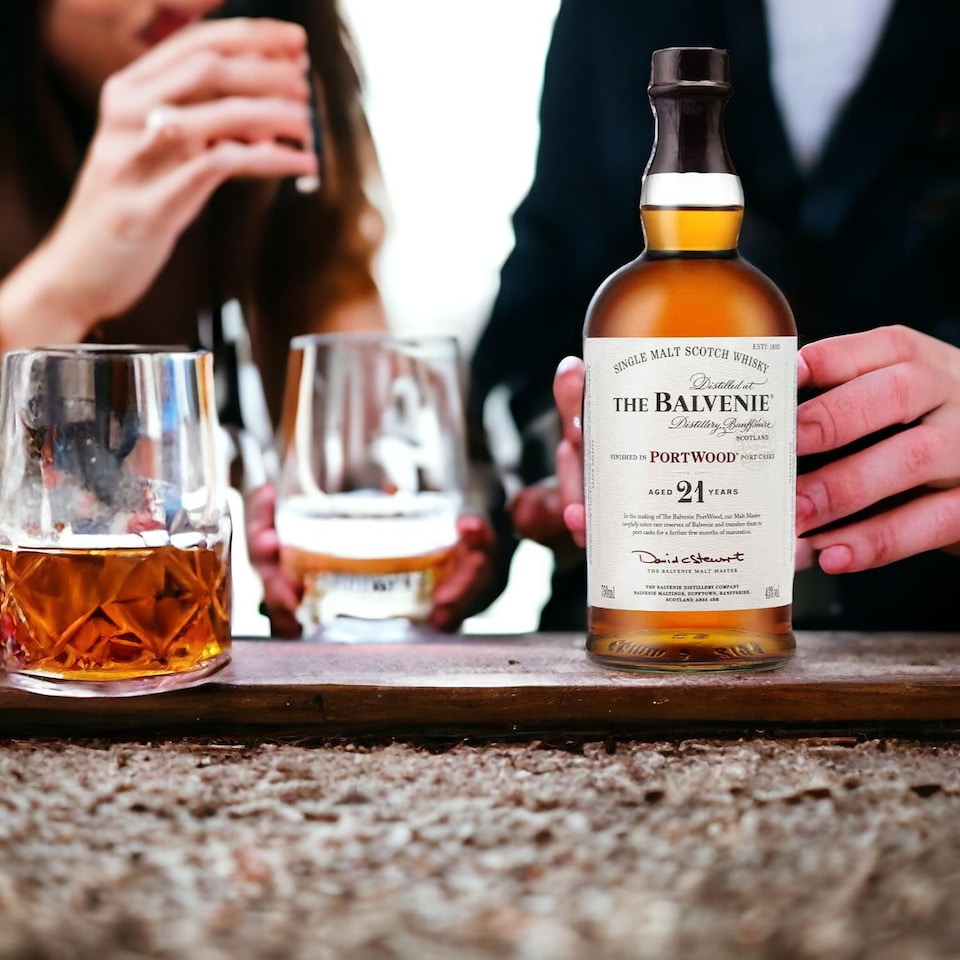 image 1 of Balvenie - Port Wood Finish Single Malt Scotch 21 year old Whisky