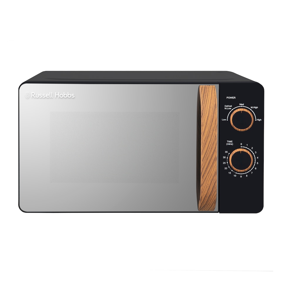 image 1 of Russell Hobbs RHMM713B-N/01 Manual Microwave 17L 700W Scandi Black