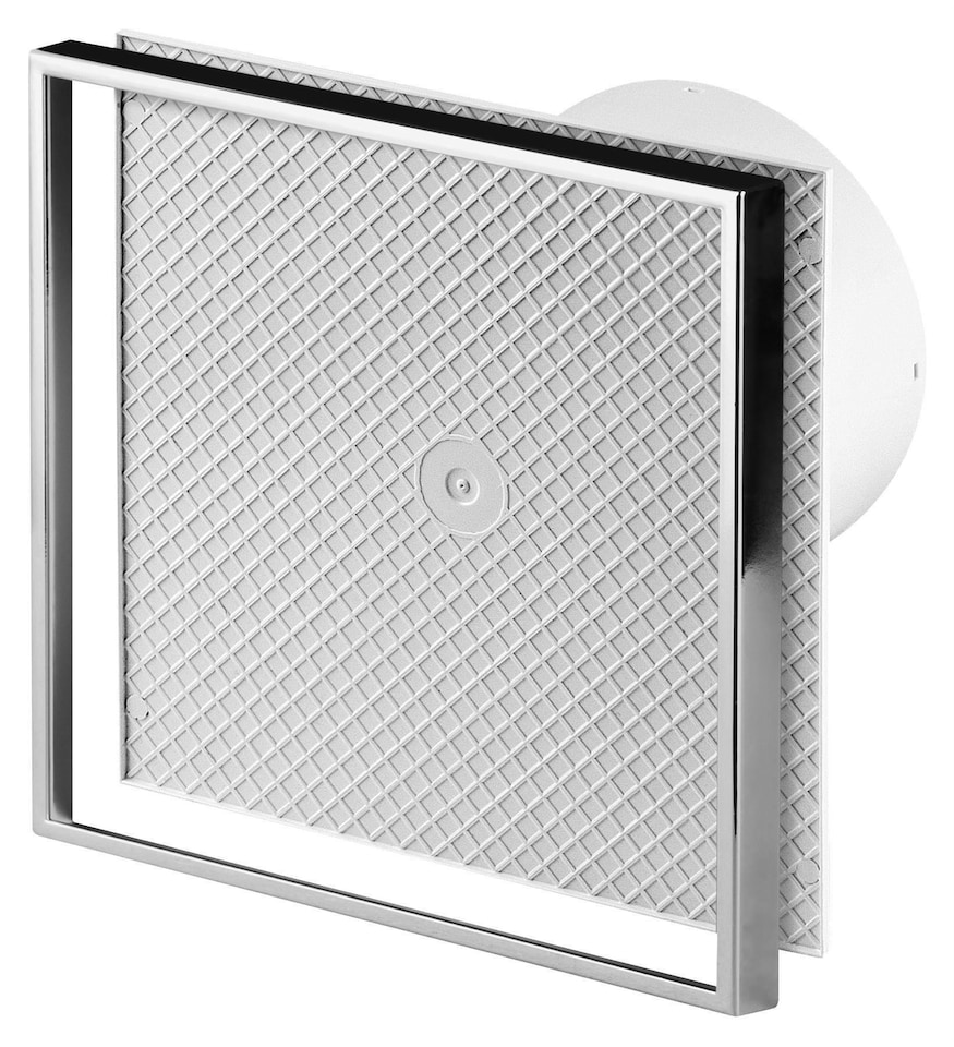 100mm Pull Cord Extractor Fan Custom Ceramic Tile INSIDE Front Panel