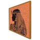 image 4 of Egyptian women on orange (Picture Frame) Grey | M