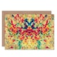image 1 of Painted Symmetry Pattern Art Blank Just to Say Card