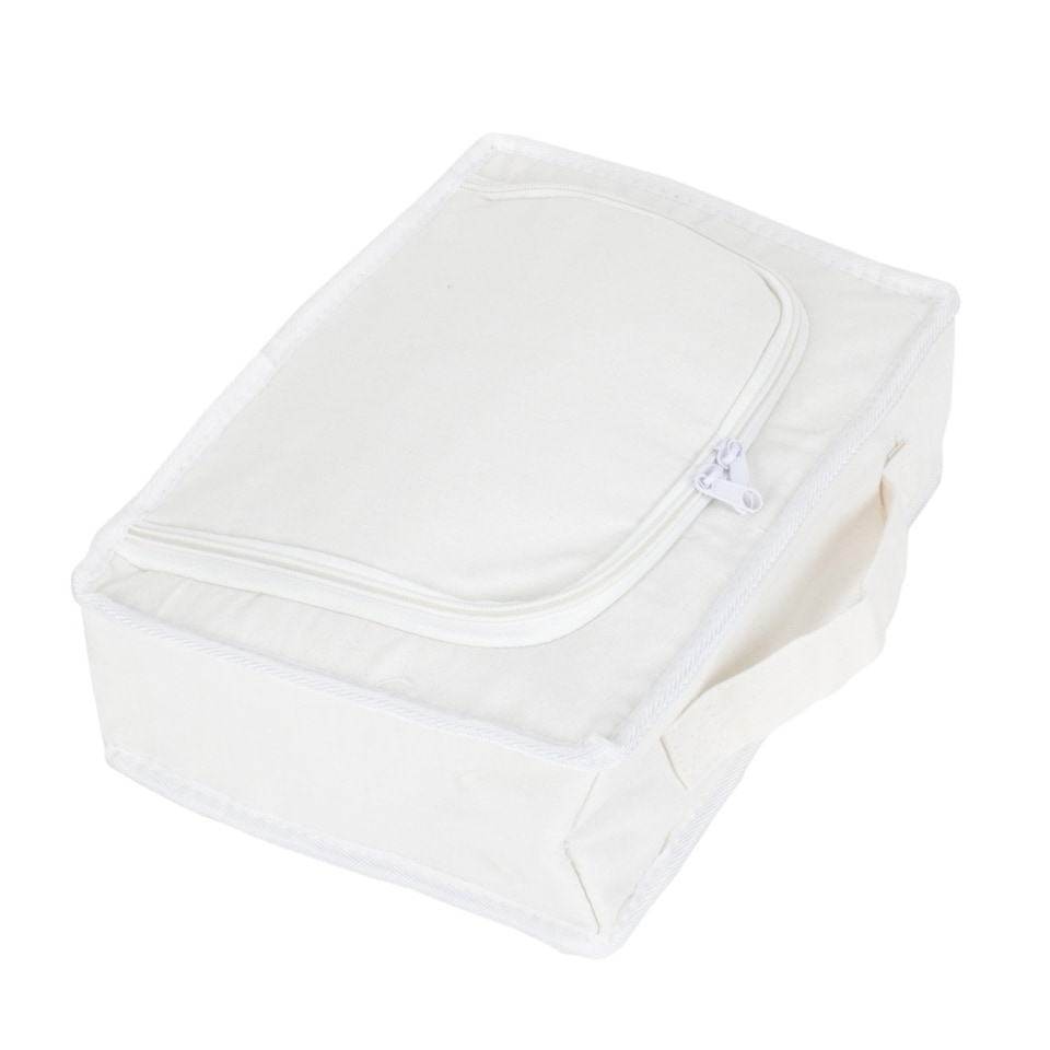 image 1 of White Cooler Picnic Bag