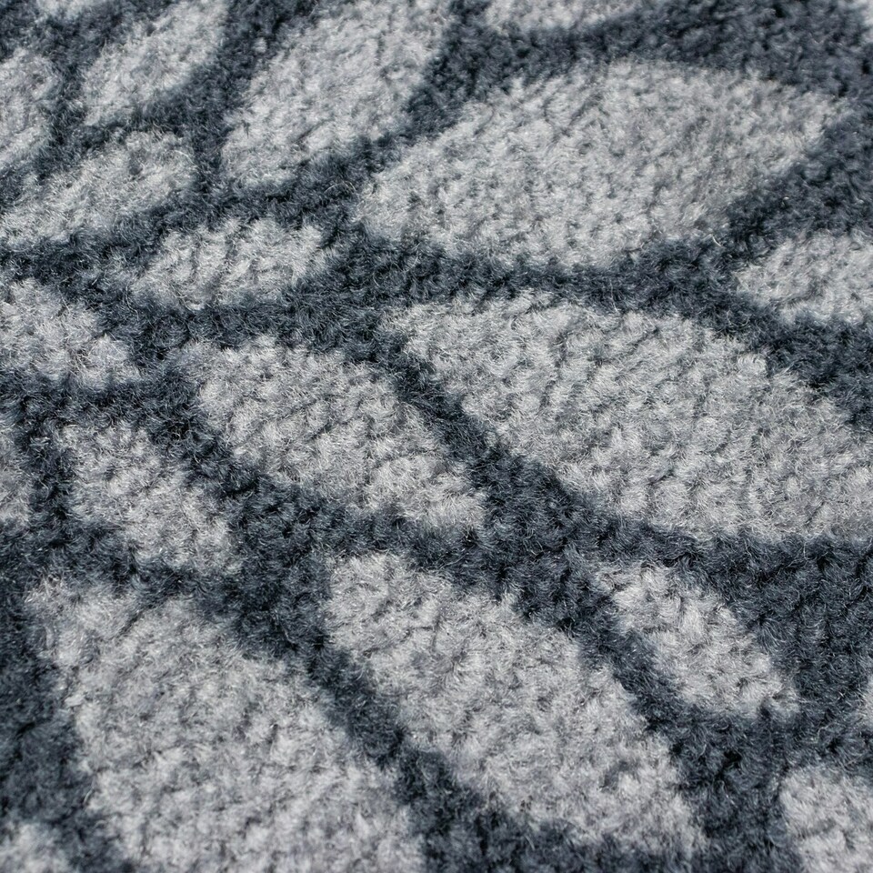 image 1 of JVL Mega Doormat - 50x75cm, Flowers