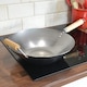 image 3 of Stoven 34cm Heavy Gauge Carbon Steel Wok