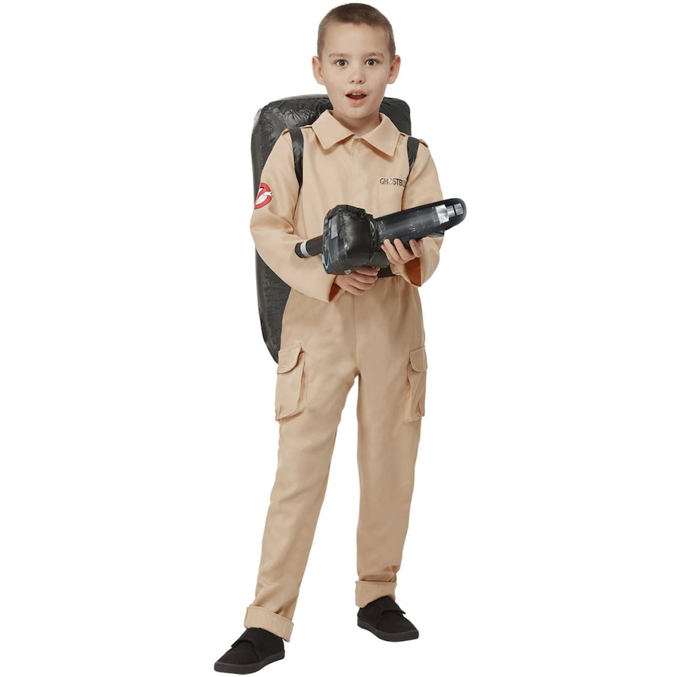 image 1 of Ghostbusters Boys Costume Set | Brown | Beige | 12-14 years | 1