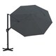 image 4 of Charles Bentley 3.5m Premium Quality Cantilever Umbrella Parasol Grey