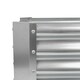 image 4 of Harbour Housewares Square Galvanised Steel Raised Garden Bed - 90cm x 90cm - Silver