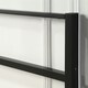 image 4 of Baldock Modern Style Black Metal Bed Frame (Double)
