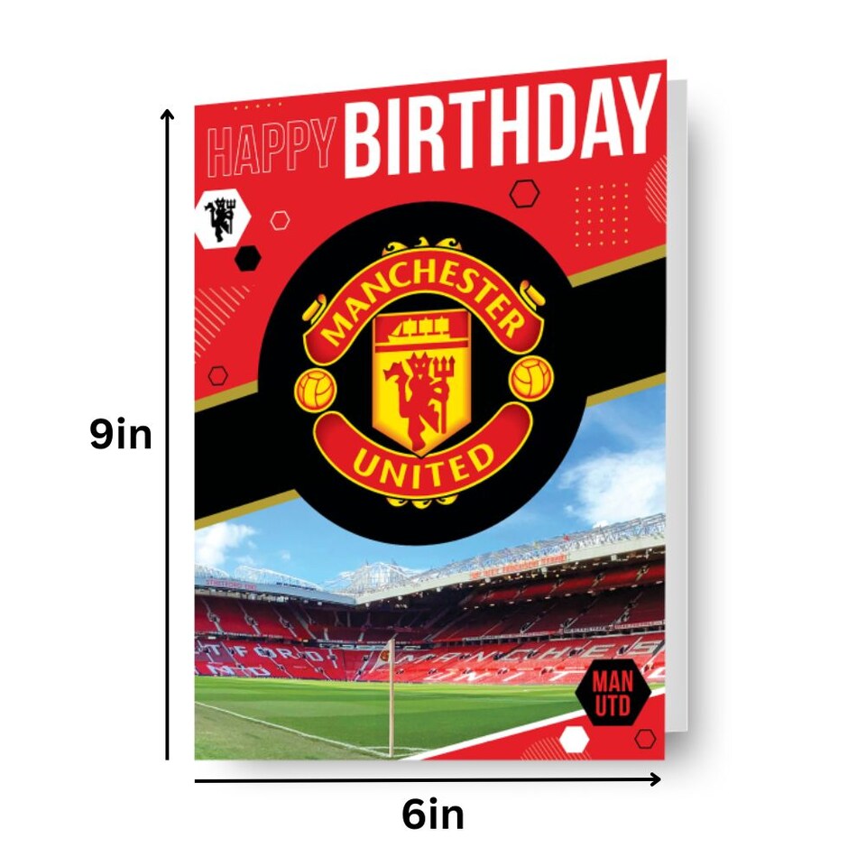 image 1 of Manchester United FC Birthday Sound Card