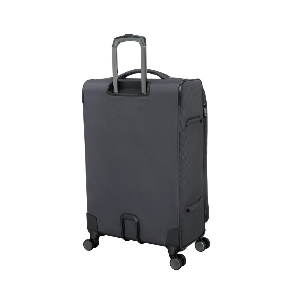 image 1 of IT Luggage Teleported Warm Charcoal Expandable Large Suitcase with TSA Lock Grey | Large