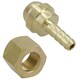 image 1 of Welding Gas Hose Connector 3/16 Hose Tail with 3/8 BSP Right Handed Thread 1pc