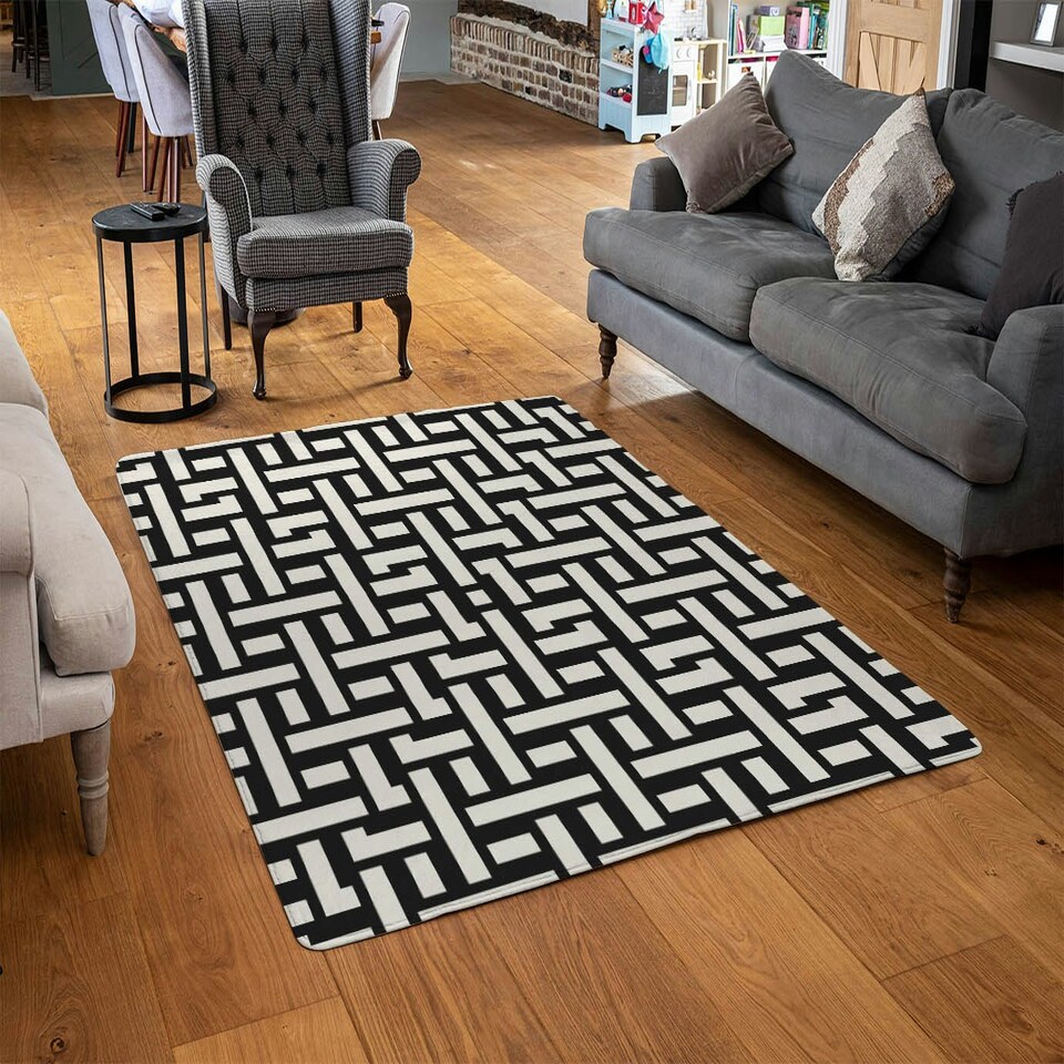 image 1 of Woven Pattern (Rug) Multi | Medium: 80x150cm