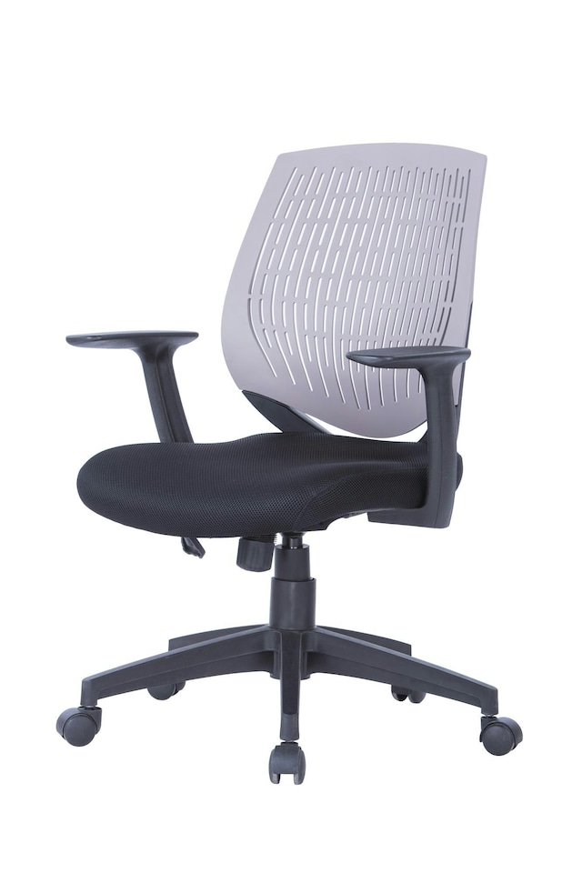 image 1 of Malibu office chair in grey / black | Grey | Grey | One Size