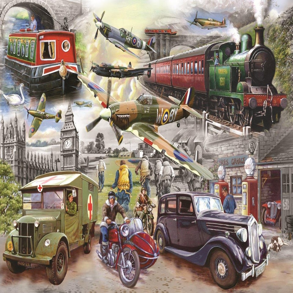 image 1 of Fading Memories 1000 Piece Jigsaw Puzzle