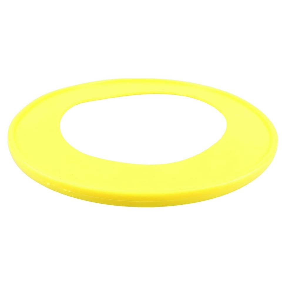 image 1 of Large Yellow Hoop La Hoop Interactive Dog Throw And Fetch Toy 21cm