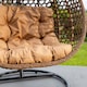 image 8 of Henley Swing Chair - Brown