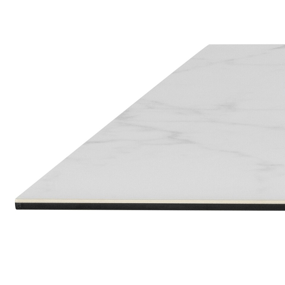 image 1 of Heaven Dining Table with Ceramic White Top