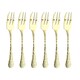 image 6 of Arthur Price Champagne Avalon Box of 6 Pastry Forks