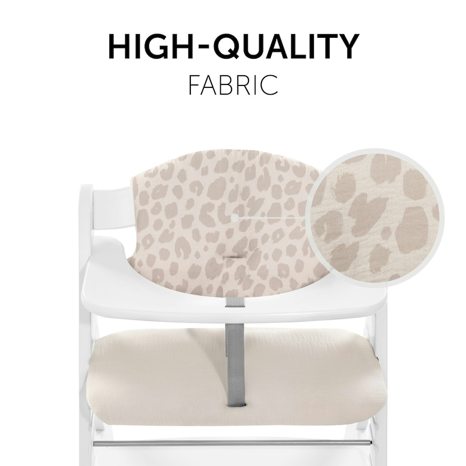 image 1 of Hauck Alpha Highchairpad Select - Leo Natural