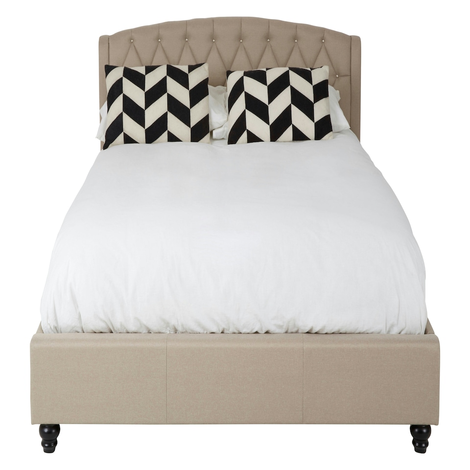 image 1 of Interiors By Premier Beige King Bed