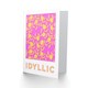 image 2 of Floral Idyllic Bright Pink Quote Pattern Birthday Card