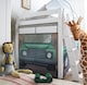 image 5 of Moro Cabin Bed Midsleeper with Slide & Safari Overland Off Road Package in White