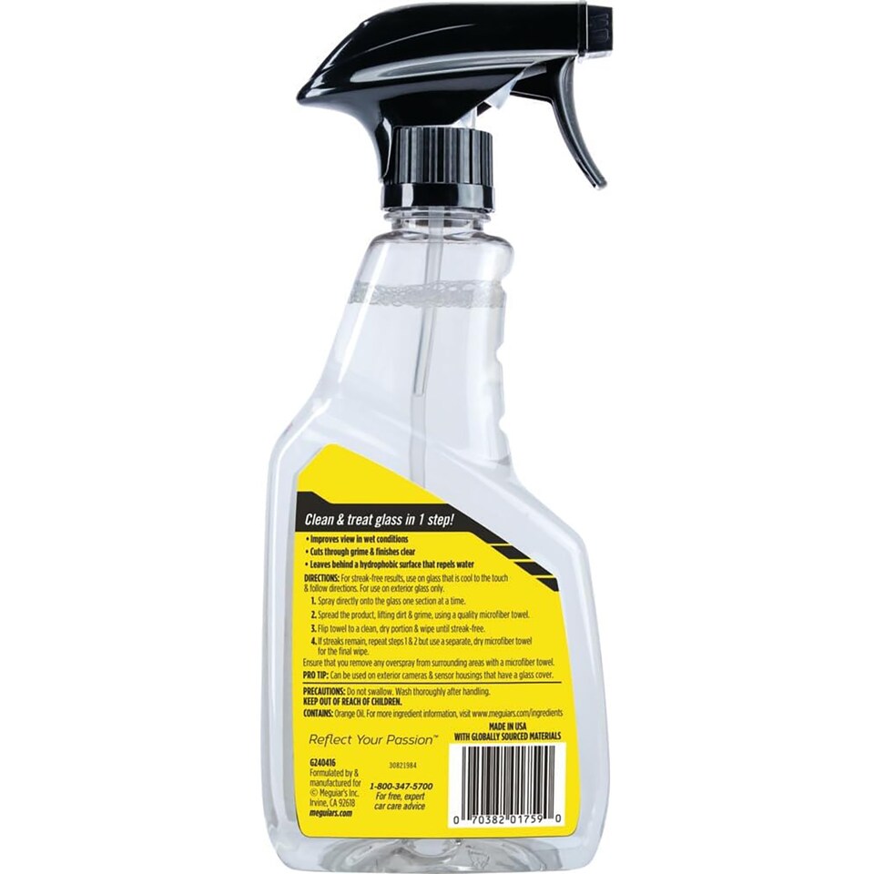 image 1 of Meguiar's Ultimate Glass Cleaner & Water Repellent-EU 473 ml