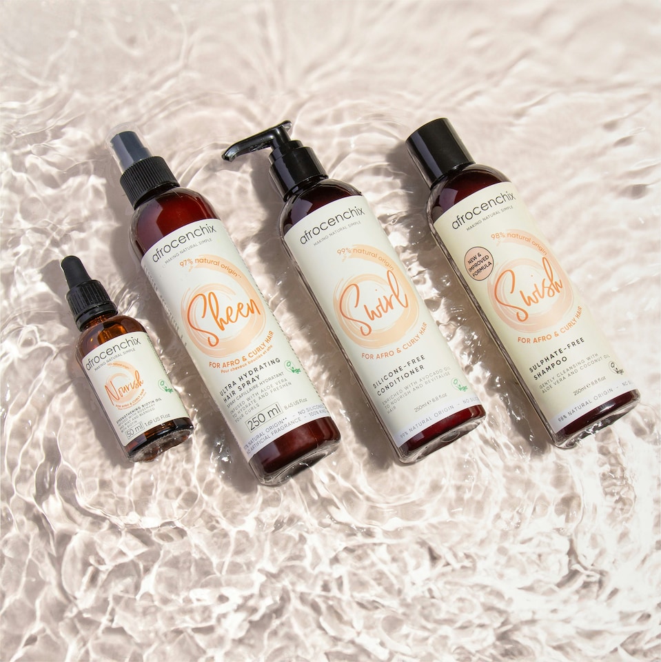image 1 of Afrocenchix Nourishing Curl Restoration Set