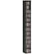 image 1 of HOMCOM Set of 2 CD Storage Units DVD Shelf with Adjustable Shelves, Black | Black | Black | 21W x 22.5D x 88.5H cm