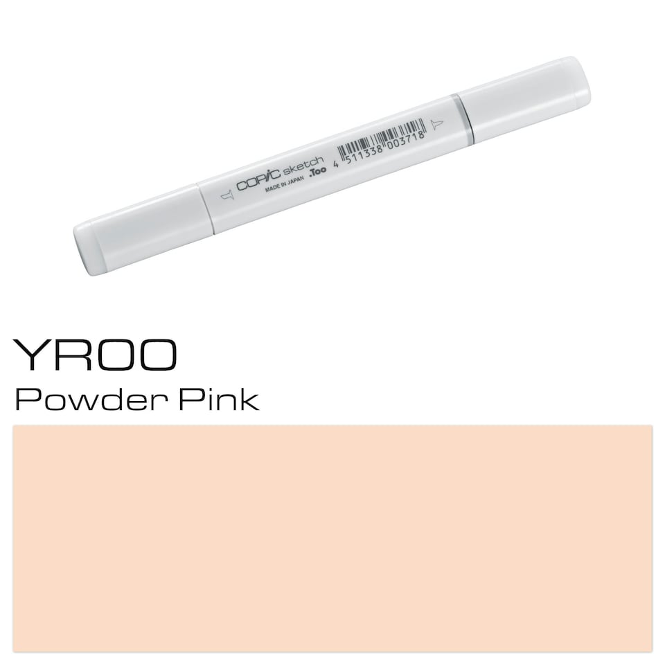 image 1 of Copic Sketch Marker, Powder Pink, Single Pen