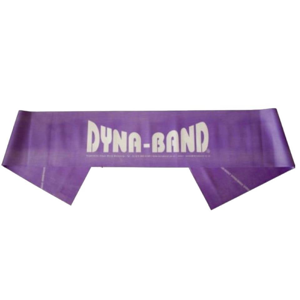 Dyna-Band Resistance Band - Purple/White - Strong