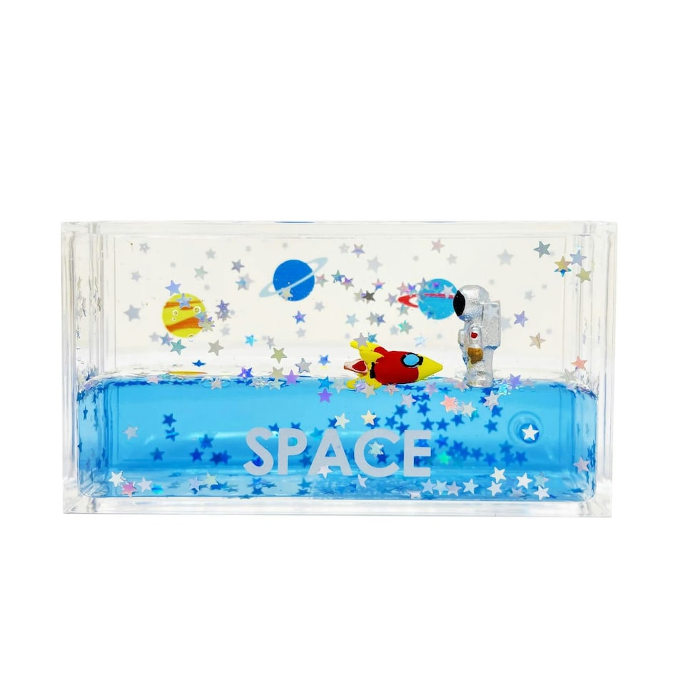 Space Floating Paper Weight Rectangle Large     SPW-02