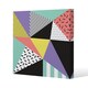 image 1 of Retro Themed Geometrics (Canvas Print) 46 x 46 x 4cm
