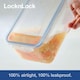 image 4 of LocknLock Rectangular Food Containers with Lids, 5 x 1L