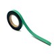 image 1 of 10m Green Magnetic Strip Roll with Dry Wipe Clean Finish