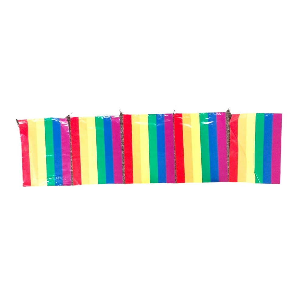 image 1 of 12ft Rainbow Party Bunting with 11 Flags