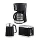 image 1 of GEEPAS 1.5L Filter Coffee Machine, 1.7L Electric Kettle & 2 Slice Toaster Set