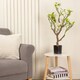image 2 of 70Cm Tabletop Real Touch Magnolia Tree Cream