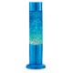 image 2 of Nova Glitter Lamp Blue w/Silver Glitter Blue