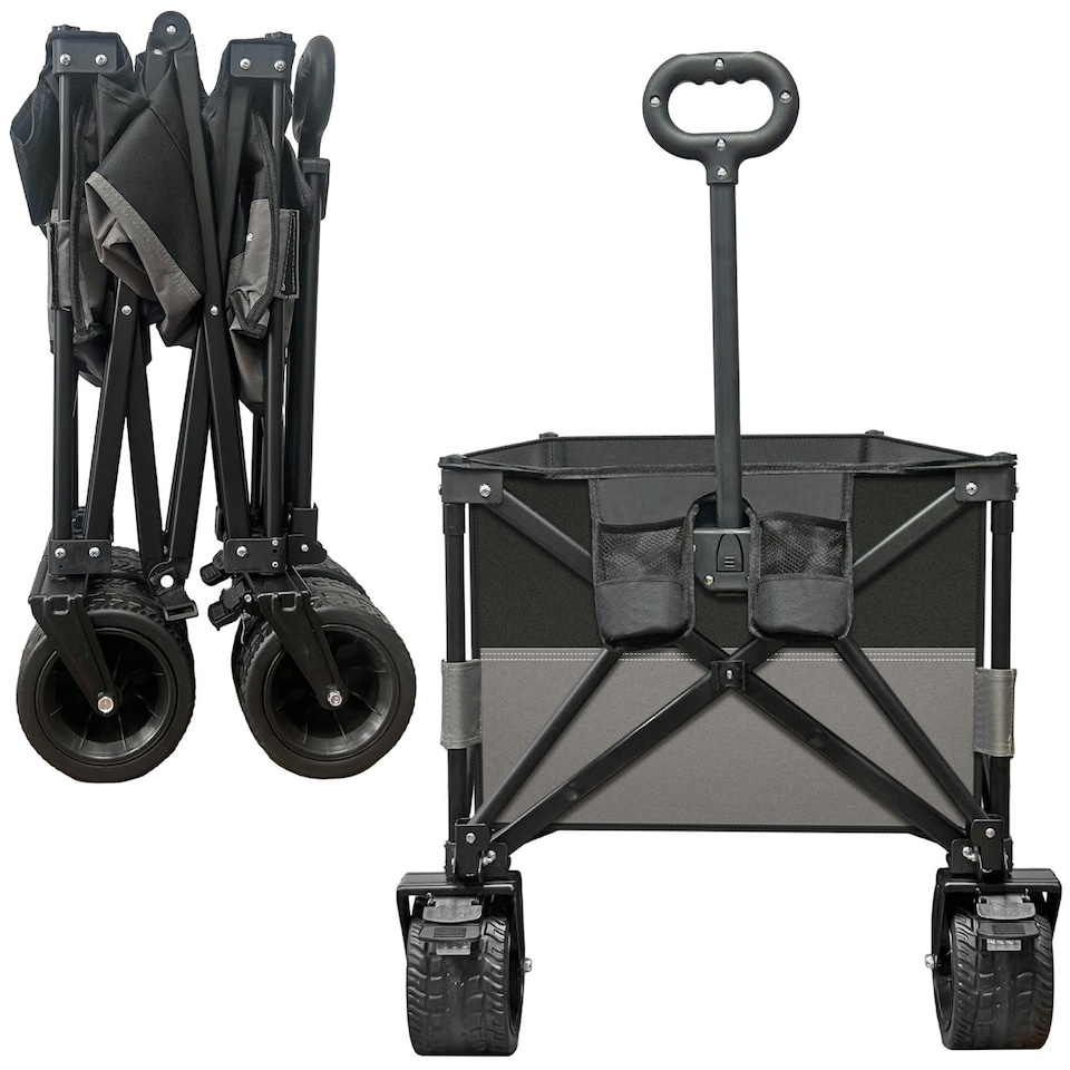 image 1 of 220L Foldable Utility Trolley Garden Home Camping Festivals No Assembly 220kg Load