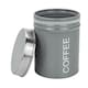 image 4 of Harbour Housewares Grey Round Metal Kitchen Sugar Canister Kitchen Caddy Kitchen Storage Containers Canisters