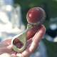 image 3 of CRICKET-GIFTS Mini Cricket Ball Bottle Opener ? Unique Sports-Themed Bottle Opener Crafted from a Mini Cricket Ball