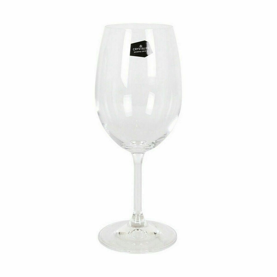 image 1 of Wine glass set Crystalex Lara Crystal 350 ml Wine 6 Pieces (6 Units) (4 Units) N/A