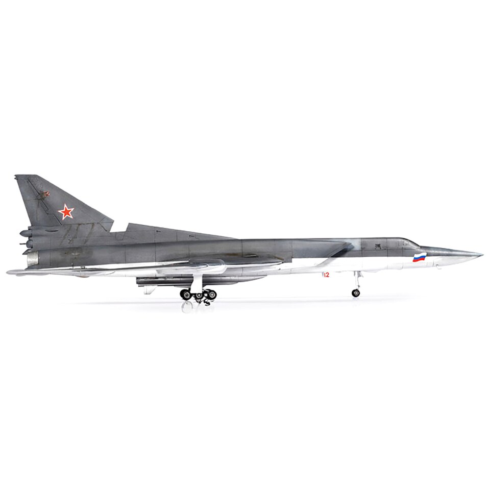 image 1 of Academy Russian Air Force Tu-22M3 Backfire C Model Kit Scale 1-144