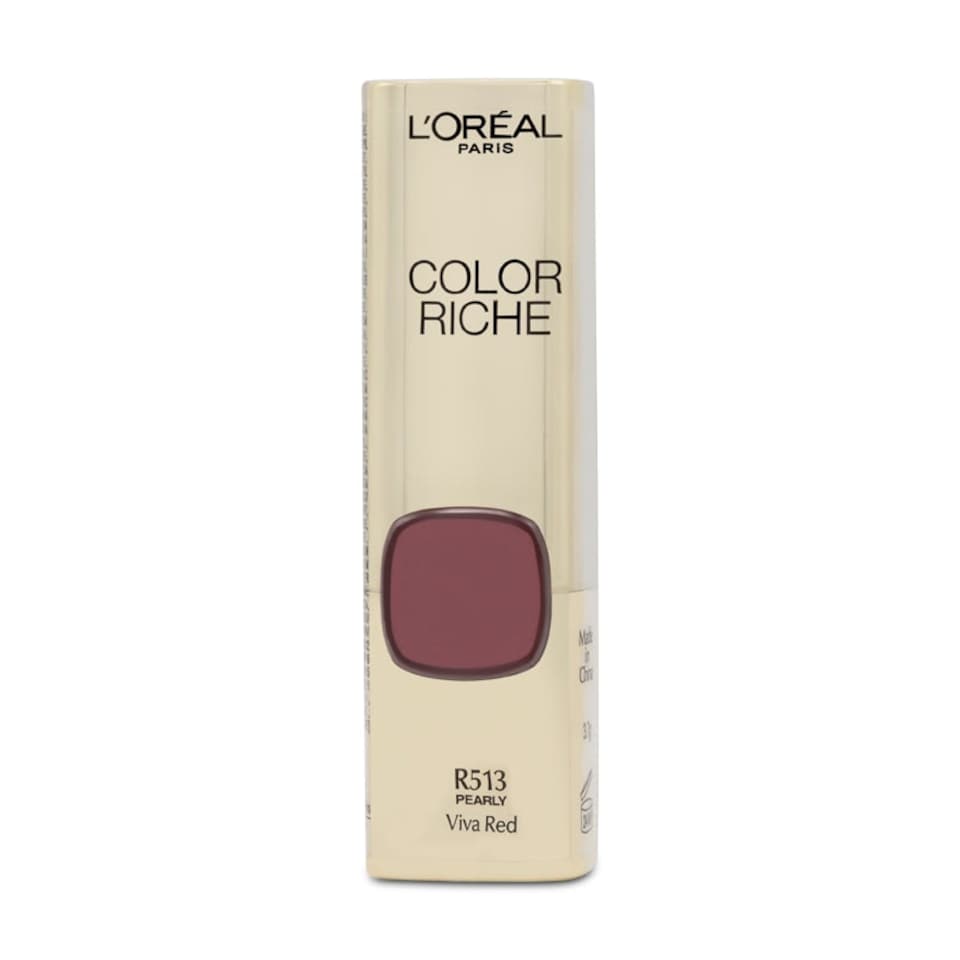 L'Oreal Colour Riche Lipstick R513 Pearly Viva Red N/A